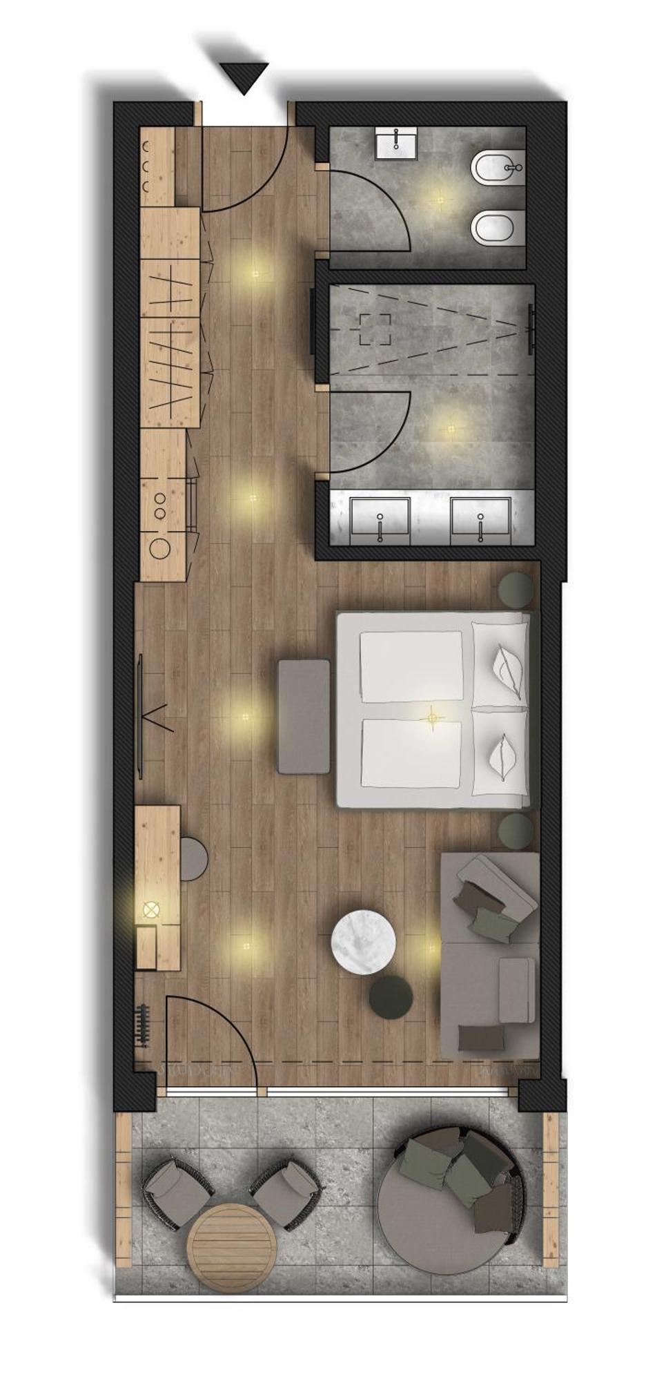 Das Gerstl Family Retreat Resia Phòng bức ảnh